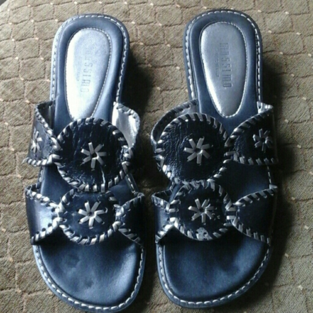 MASSIMO Italian Leather  Sandals